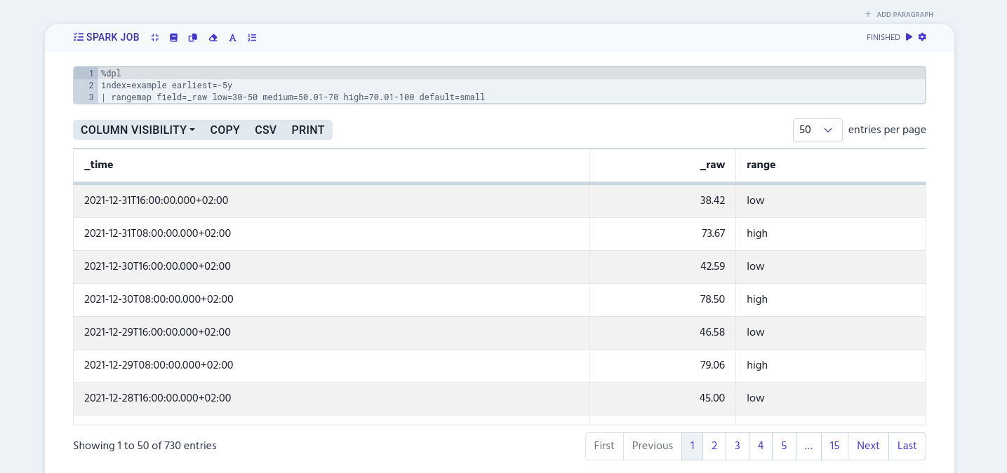 Screenshot of previous example’s results