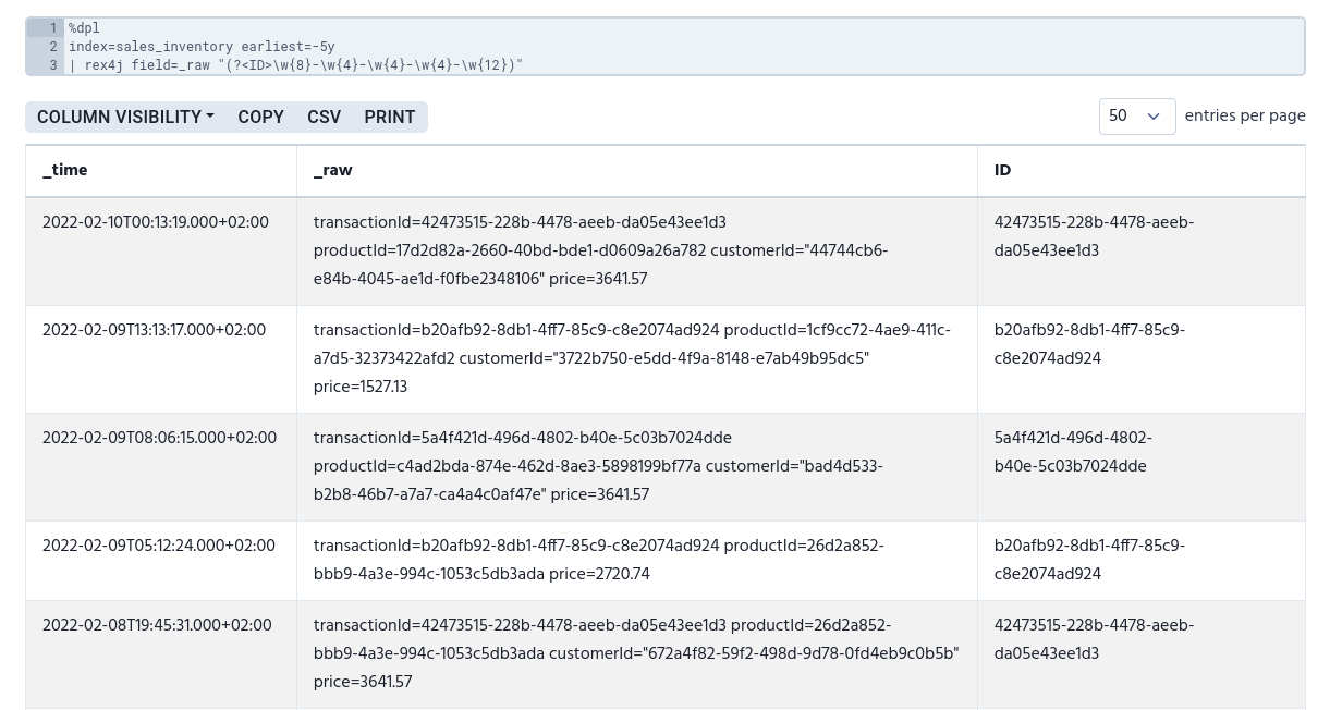 Screenshot of the previous example’s result