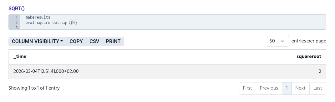 Screenshot for the previous example’s result