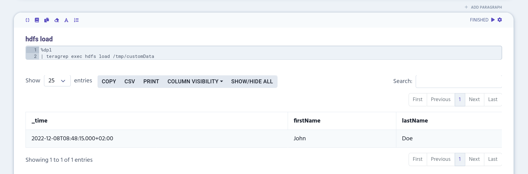 hdfs load example