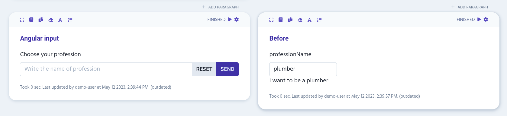 Overriding dynamic form example